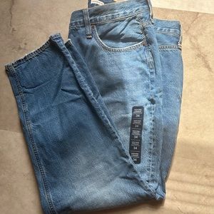 High rise straight jean J. Crew size 34